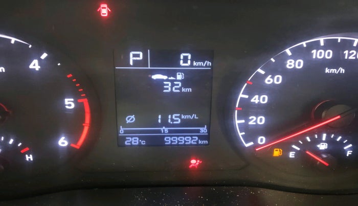 2017 Hyundai Verna 1.6 CRDI SX + AT, Diesel, Automatic, 99,992 km, interior