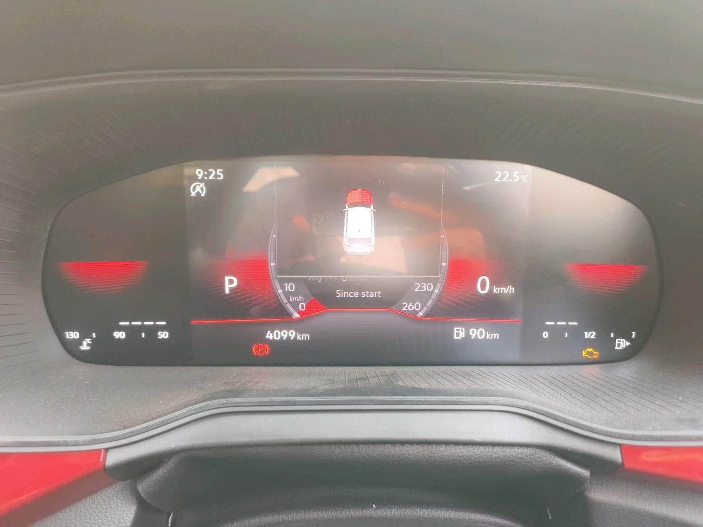 2025 Skoda KUSHAQ MONTE CARLO 1.0L TSI AT, Petrol, Automatic, 4,099 km, interior