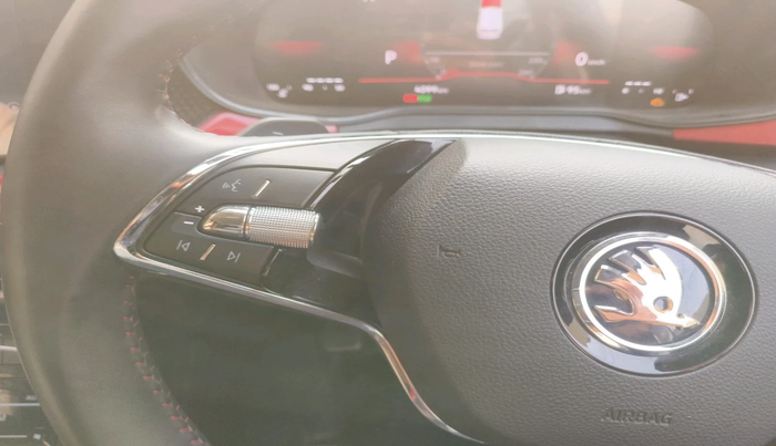 2025 Skoda KUSHAQ MONTE CARLO 1.0L TSI AT, Petrol, Automatic, 4,099 km, interior