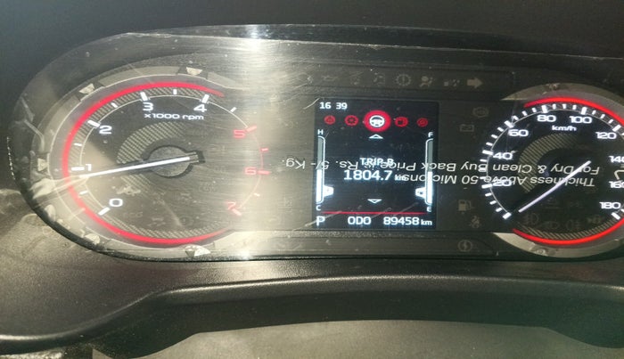 2021 Mahindra Thar LX D AT 4WD HT, Diesel, Automatic, 89,458 km, interior