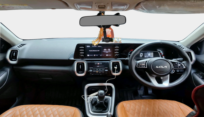 2023 KIA SONET HTK PLUS 1.0 IMT, Petrol, Manual, 19,600 km, interior