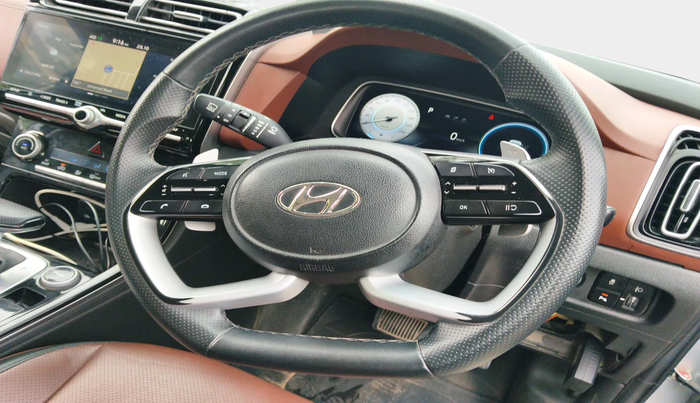 2021 Hyundai ALCAZAR 1.5 SIGNATURE (O) AT 6STR, Diesel, Automatic, 1,15,377 km, interior
