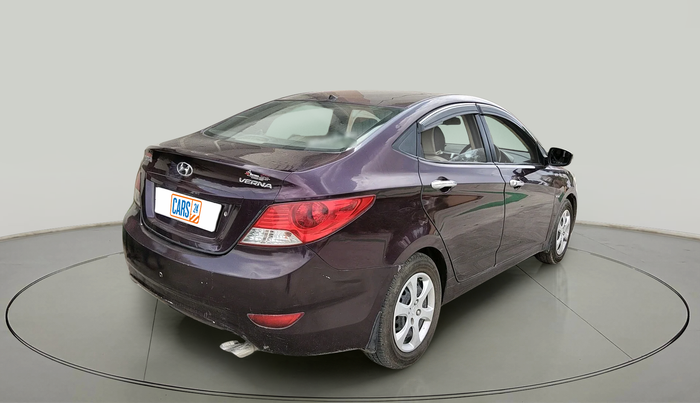 2011 Hyundai Verna FLUIDIC 1.4 VTVT, Petrol, Manual, 1,29,163 km, exterior