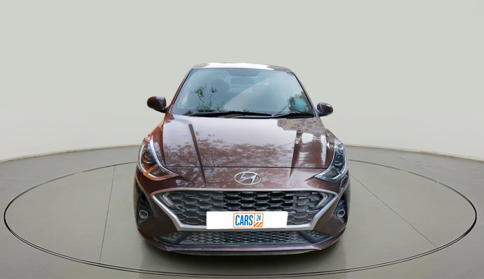 2021 Hyundai AURA SX PLUS 1.2 AMT, Petrol, Automatic, 27,422 km, exterior