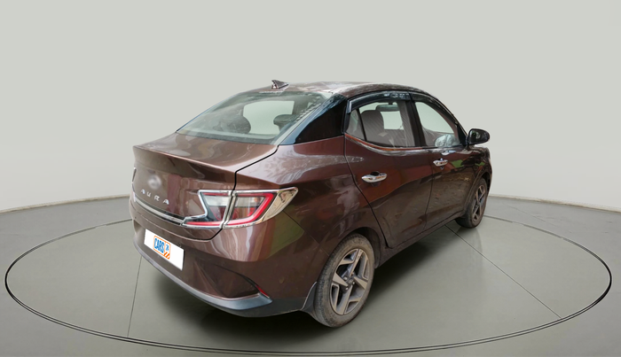 2021 Hyundai AURA SX PLUS 1.2 AMT, Petrol, Automatic, 27,422 km, exterior