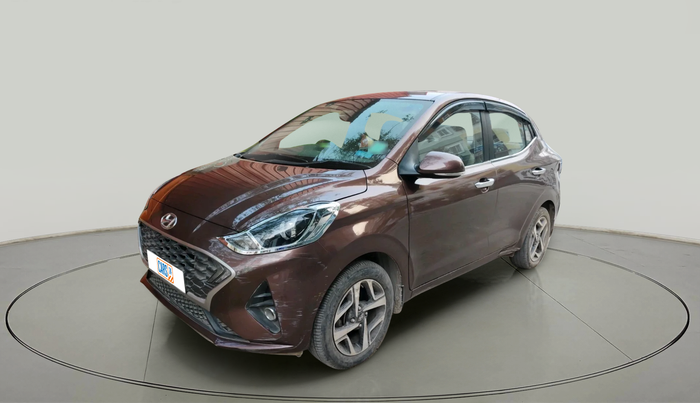 2021 Hyundai AURA SX PLUS 1.2 AMT, Petrol, Automatic, 27,422 km, exterior