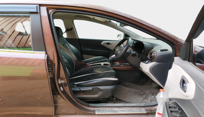 2021 Hyundai AURA SX PLUS 1.2 AMT, Petrol, Automatic, 27,422 km, interior