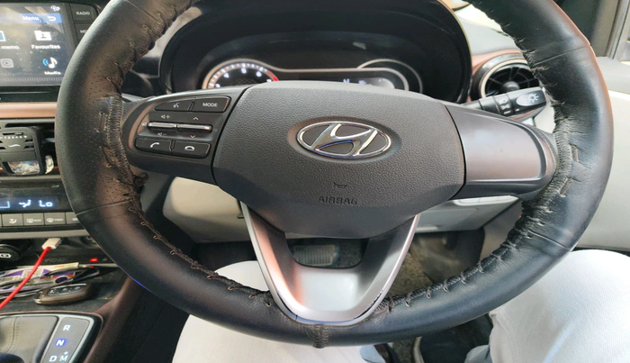 2021 Hyundai AURA SX PLUS 1.2 AMT, Petrol, Automatic, 27,422 km, interior