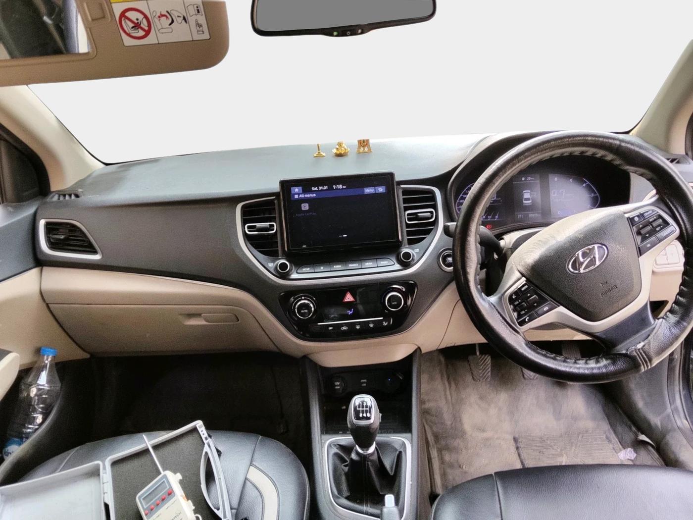 2022 Hyundai Verna SX 1.5 CRDI, Diesel, Manual, 89,673 km, interior