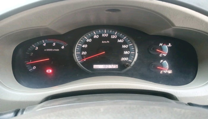 2012 Toyota Innova 2.5 VX 8 STR, Diesel, Manual, 1,80,725 km, interior