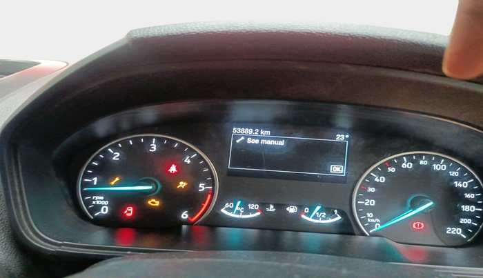 2019 Ford Ecosport TITANIUM 1.5L DIESEL, Diesel, Manual, 53,889 km, interior