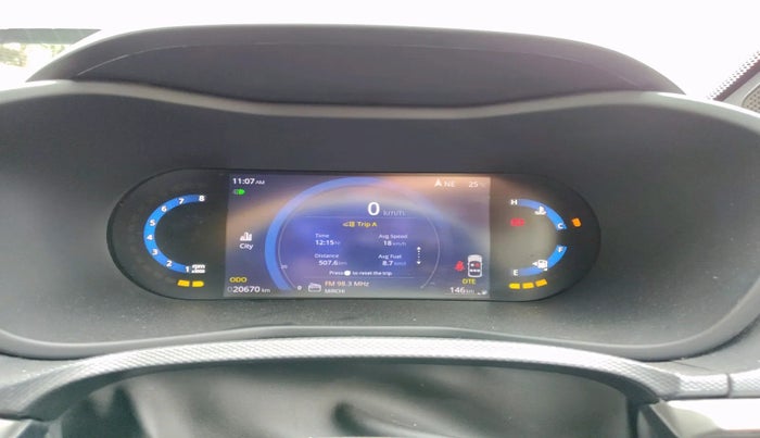 2024 Tata NEXON Creative Plus S 1.2 Revotron 6AMT Dark Edition, Petrol, Automatic, 20,670 km, interior