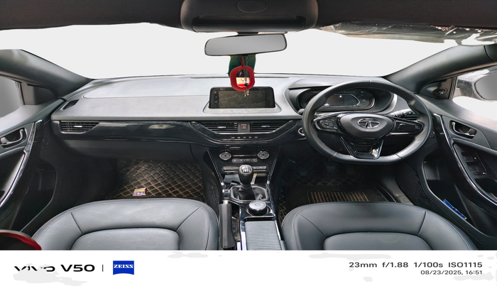 2023 Tata NEXON XZ PLUS PETROL DARK EDITION, Petrol, Manual, 4,821 km, interior