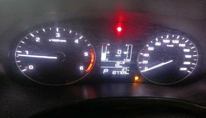 2018 Hyundai Creta SX AT 1.6 DIESEL, Diesel, Automatic, 1,07,709 km, interior