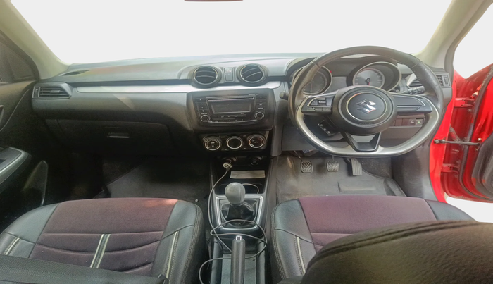 2018 Maruti Swift ZXI, Petrol, Manual, 74,596 km, interior