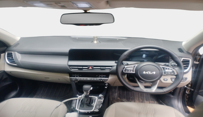 2024 KIA SELTOS HTX IVT, Petrol, Automatic, 6,758 km, interior