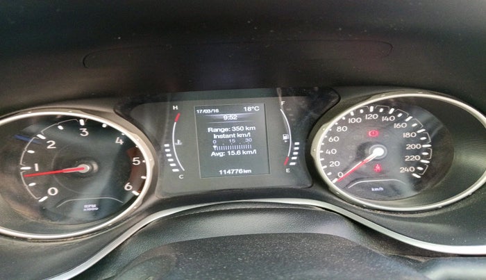 2018 Jeep Compass LIMITED (O) 2.0 DIESEL, Diesel, Manual, 1,14,776 km, interior