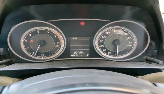 2017 Maruti Dzire VXI, Petrol, Manual, 80,758 km, interior