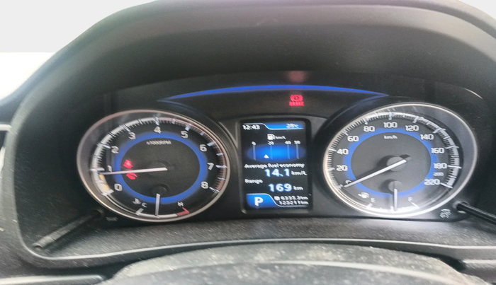 2019 Toyota Glanza V CVT, Petrol, Automatic, 1,23,211 km, interior