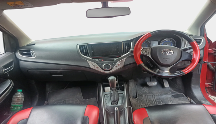 2019 Toyota Glanza V CVT, Petrol, Automatic, 1,23,211 km, interior