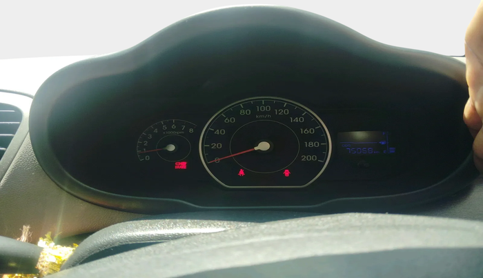 2013 Hyundai i10 SPORTZ 1.2, Petrol, Manual, 7,50,658 km, interior