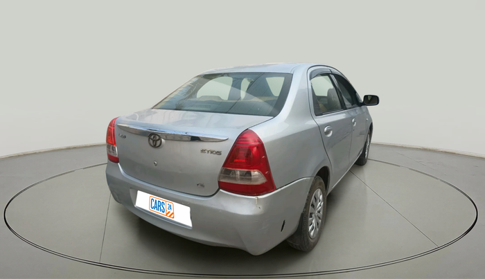2011 Toyota Etios G, Petrol, Manual, 77,799 km, exterior
