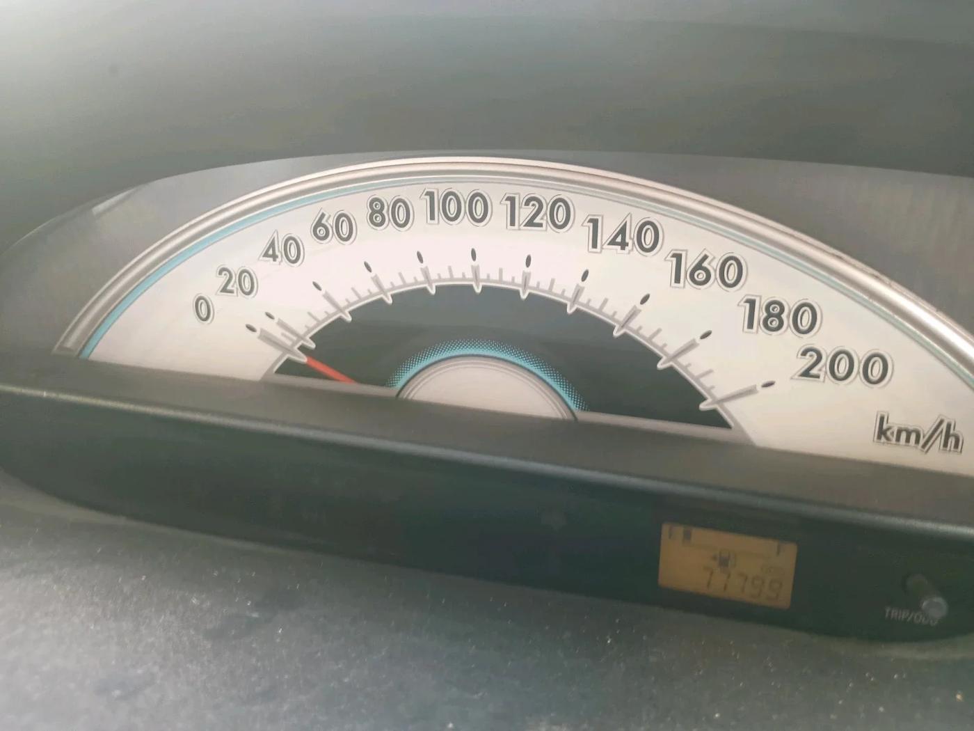 2011 Toyota Etios G, Petrol, Manual, 77,799 km, interior