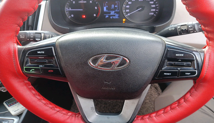 2015 Hyundai Creta SX PLUS AT 1.6 DIESEL, Diesel, Automatic, 1,27,035 km, interior