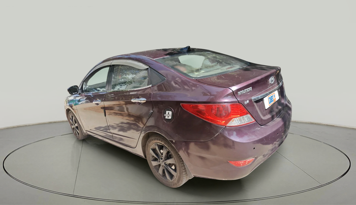 2012 Hyundai Verna FLUIDIC 1.6 CRDI SX, Diesel, Manual, 81,856 km, exterior