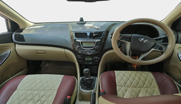 2012 Hyundai Verna FLUIDIC 1.6 CRDI SX, Diesel, Manual, 81,856 km, interior