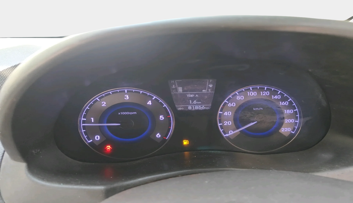 2012 Hyundai Verna FLUIDIC 1.6 CRDI SX, Diesel, Manual, 81,856 km, interior