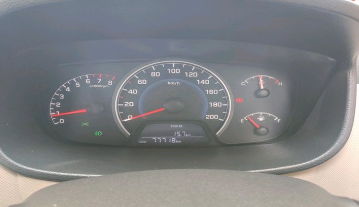 2016 Hyundai Grand i10 SPORTZ 1.2 KAPPA VTVT, Petrol, Manual, 77,718 km, interior