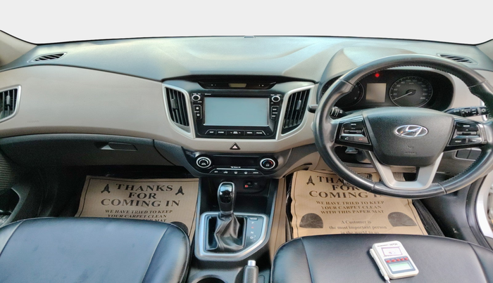2016 Hyundai Creta SX PLUS AT 1.6 PETROL, Petrol, Automatic, 77,252 km, interior
