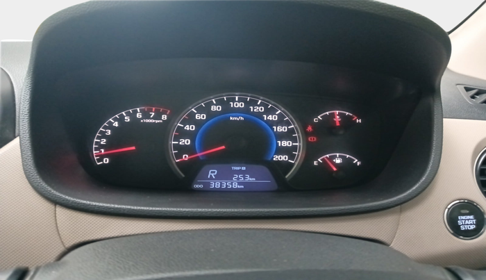 2014 Hyundai Grand i10 ASTA AT 1.2 KAPPA VTVT, Petrol, Automatic, 38,358 km, interior