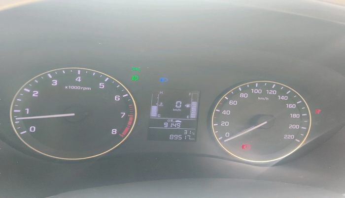 2015 Hyundai Elite i20 SPORTZ 1.2, Petrol, Manual, 89,517 km, interior