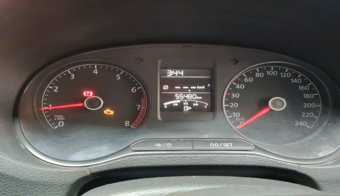 2017 Volkswagen Polo COMFORTLINE 1.2L, Petrol, Manual, 55,480 km, interior