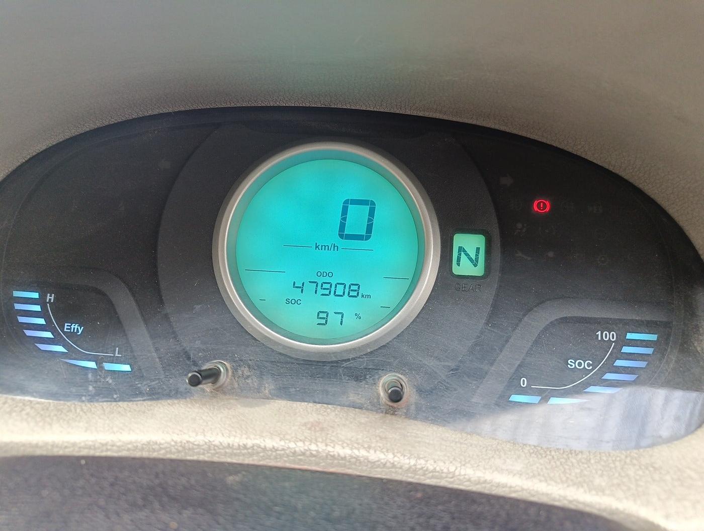 2018 Mahindra E VERITO D2, Electric, Automatic, 48,385 km, interior