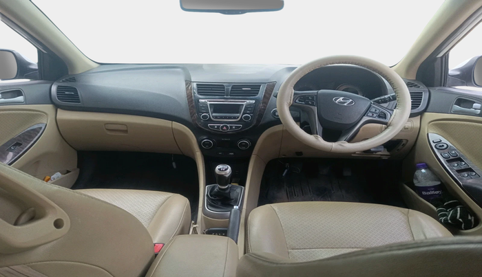 2016 Hyundai Verna FLUIDIC 4S 1.6 VTVT SX, Petrol, Manual, 1,02,680 km, interior