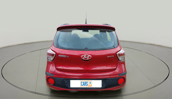 2018 Hyundai Grand i10 SPORTZ AT 1.2 KAPPA VTVT, Petrol, Automatic, 66,950 km, exterior