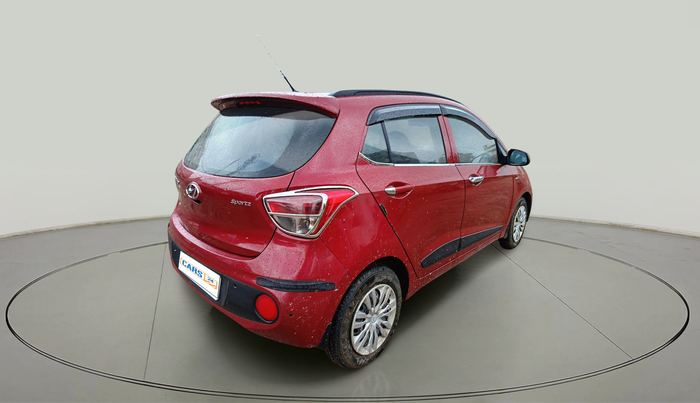 2018 Hyundai Grand i10 SPORTZ AT 1.2 KAPPA VTVT, Petrol, Automatic, 66,950 km, exterior