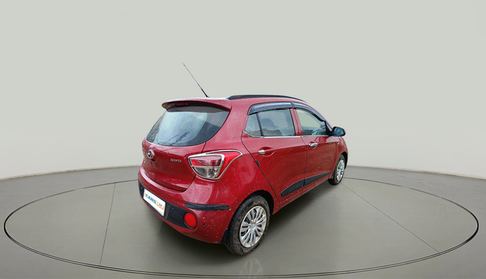 2018 Hyundai Grand i10 SPORTZ AT 1.2 KAPPA VTVT, Petrol, Automatic, 66,950 km, exterior