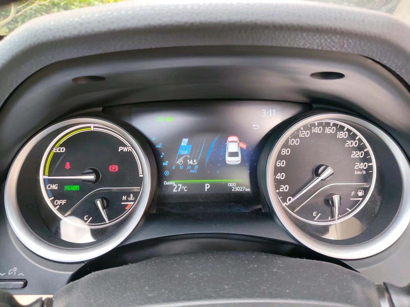 2023 Toyota Camry HYBRID, Hybrid, Automatic, 23,027 km, interior
