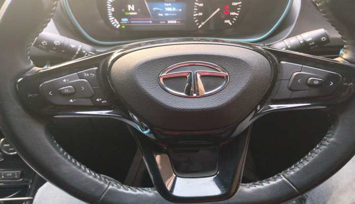 2022 Tata NEXON EV XZ PLUS LUX DARK EDITION, Electric, Automatic, 34,556 km, interior