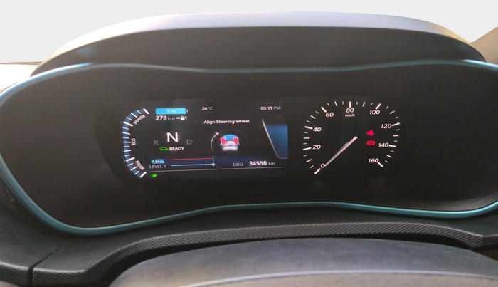 2022 Tata NEXON EV XZ PLUS LUX DARK EDITION, Electric, Automatic, 34,556 km, interior