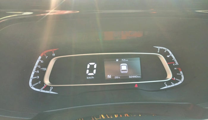 2020 KIA SONET HTX 1.0 IMT, Petrol, Manual, 32,550 km, interior