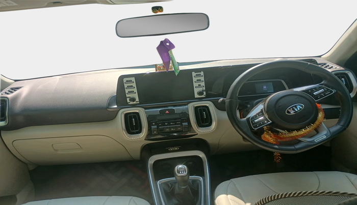 2020 KIA SONET HTX 1.0 IMT, Petrol, Manual, 32,550 km, interior