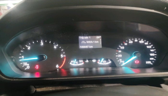 2018 Ford Ecosport TITANIUM 1.5L DIESEL, Diesel, Manual, 1,47,000 km, interior