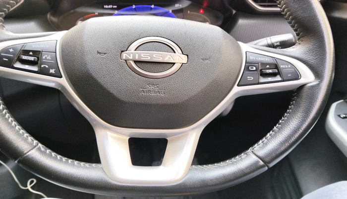 2022 Nissan MAGNITE XV TURBO CVT DUAL TONE, Petrol, Automatic, 35,108 km, interior