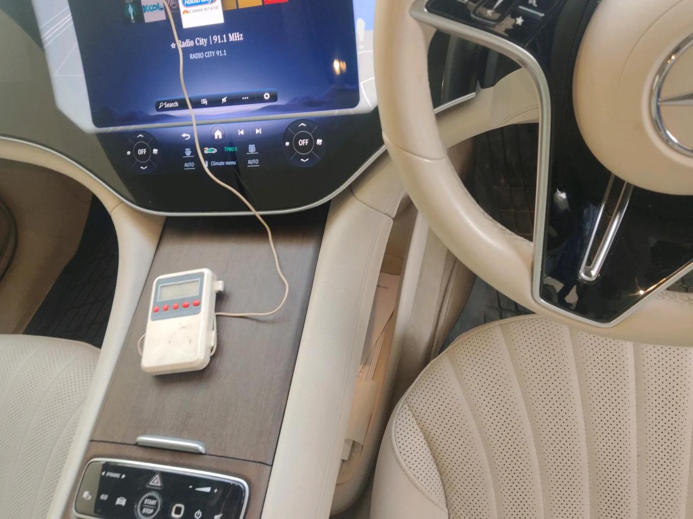 2022 Mercedes Benz EQS 580 4MATIC, Electric, Automatic, 36,186 km, interior