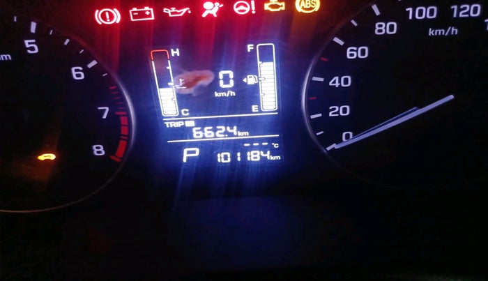 2018 Hyundai Creta SX AT 1.6 PETROL, Petrol, Automatic, 1,01,184 km, interior